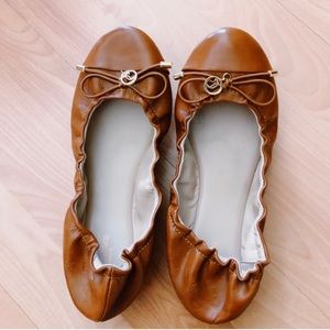 Stunning Brown Juicy Couture Size 8 Ballet Flats